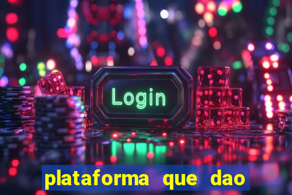 plataforma que dao bonus no cadastro