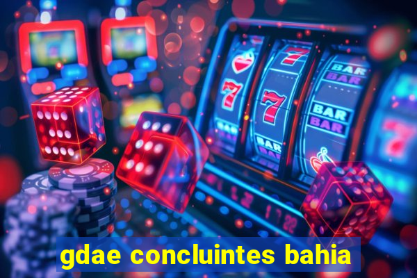 gdae concluintes bahia