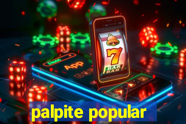 palpite popular