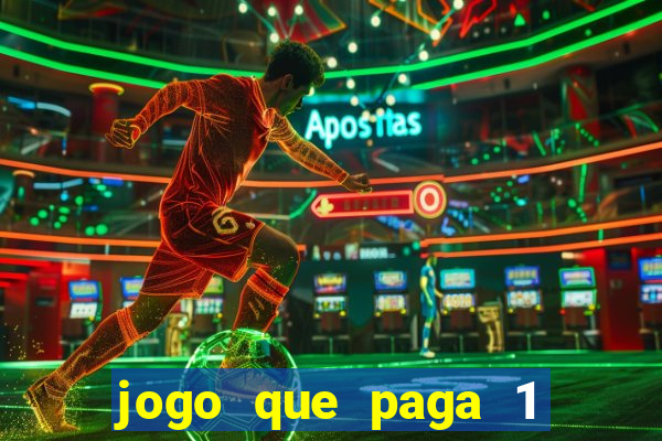 jogo que paga 1 real no pix