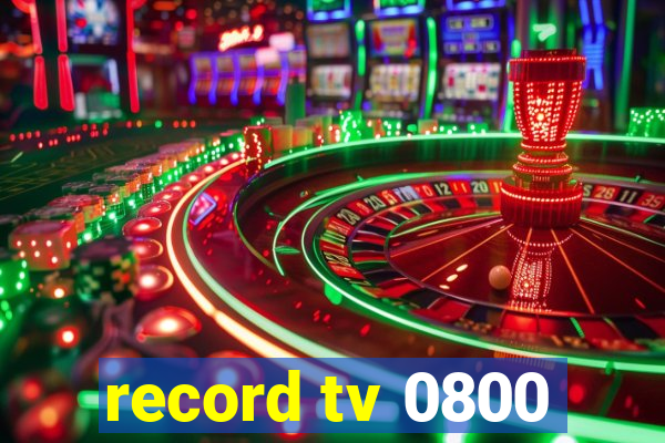 record tv 0800