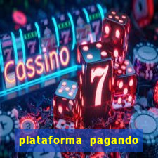 plataforma pagando bonus no cadastro