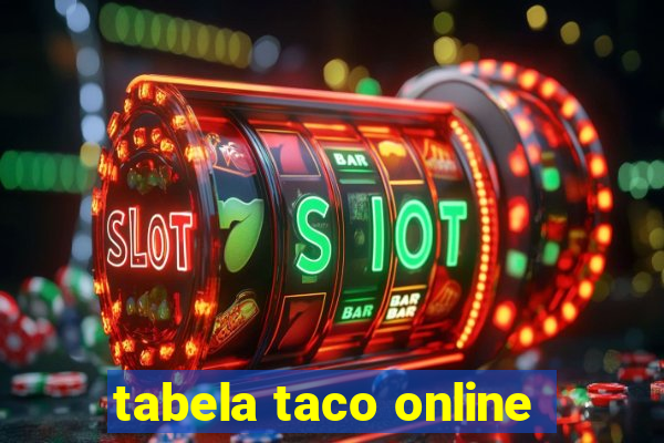 tabela taco online