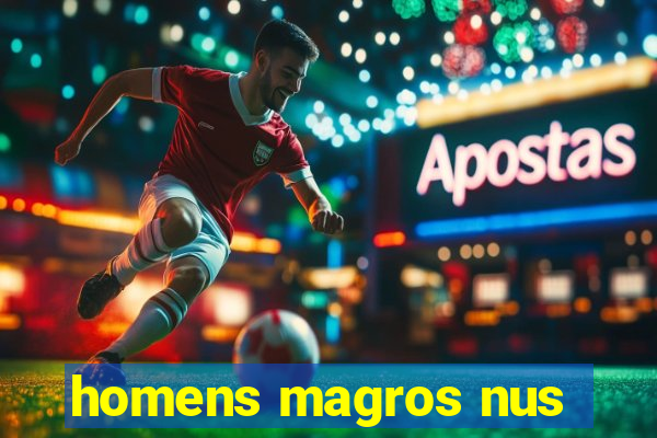 homens magros nus