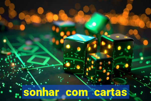 sonhar com cartas de baralho no chao