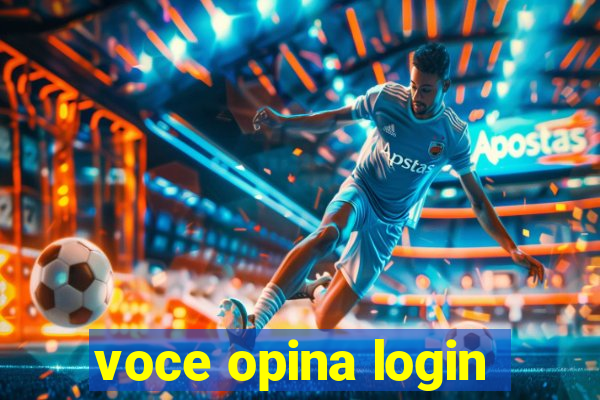 voce opina login