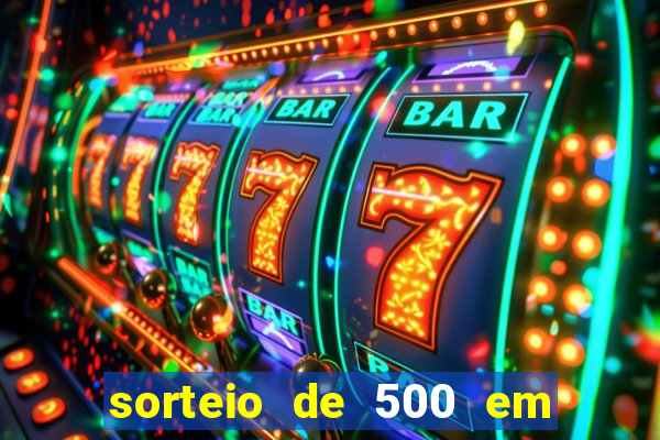 sorteio de 500 em cash toda segunda feira novibet como funciona