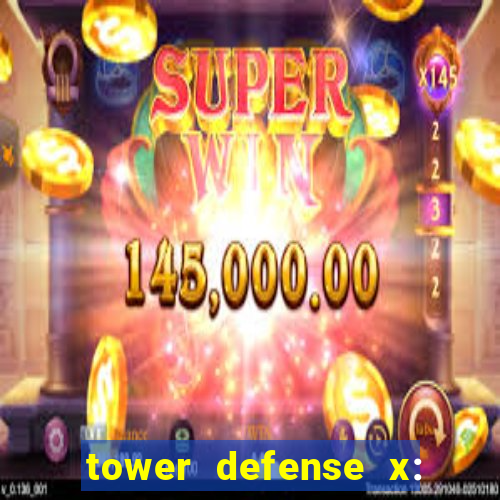 tower defense x: beta codes